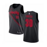 Men's Nike Portland Trail Blazers #30 Terry Porter Swingman Black NBA Jersey - 2018-19 City Edition