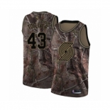 Men's Portland Trail Blazers #43 Anthony Tolliver Swingman Camo Realtree Collection Basketball Jersey