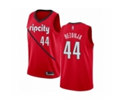 Men's Portland Trail Blazers #44 Mario Hezonja Red Swingman Jersey - Earned Edition