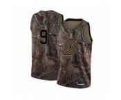 Men's Portland Trail Blazers #9 Nassir Little Swingman Camo Realtree Collection Basketball Jersey