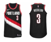 Nike NBA Portland Trail Blazers #3 C.J McCollum Jersey 2017-18 New Season Black Jerse