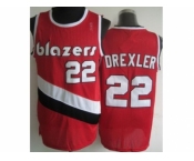 nba portland trail blazers #22 clyde drexler red[revolution 30]