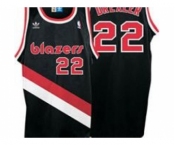 nba portland trailblazers #22 drexler black[revolution swingman]