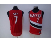 nba portland trailblazers #7 roy red(fans edition)