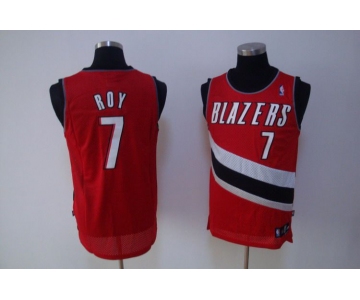 nba portland trailblazers #7 roy red(fans edition)