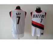 nba portland trailblazers #7 roy white(fans edition)