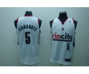 nba rip city #5 fernandez white(fans edition)