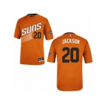 Men Adidas Phoenix Suns #20 Josh Jackson Authentic Orange Alternate NBA Jersey