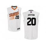 Men Adidas Phoenix Suns #20 Josh Jackson Authentic White Home NBA Jersey