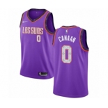 Men's Nike Phoenix Suns #0 Isaiah Canaan Swingman Purple NBA Jersey - 2018-19 City Edition