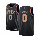 Men's Nike Phoenix Suns #0 Marquese Chriss Swingman Black Alternate NBA Jersey Statement Edition