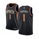 Men's Nike Phoenix Suns #1 Penny Hardaway Authentic Black Alternate NBA Jersey Statement Edition