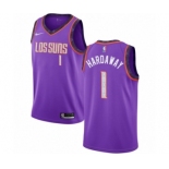 Men's Nike Phoenix Suns #1 Penny Hardaway Swingman Purple NBA Jersey - 2018-19 City Edition