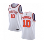 Men's Nike Phoenix Suns #10 Leandro Barbosa Swingman NBA Jersey - Association Edition