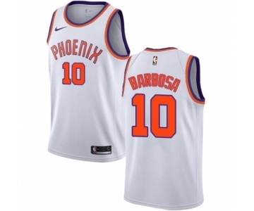 Men's Nike Phoenix Suns #10 Leandro Barbosa Swingman NBA Jersey - Association Edition