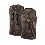 Men's Nike Phoenix Suns #11 Jamal Crawford Swingman Camo Realtree Collection NBA Jersey