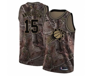 Men's Nike Phoenix Suns #15 Ryan Anderson Swingman Camo Realtree Collection NBA Jersey