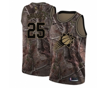 Men's Nike Phoenix Suns #25 Mikal Bridges Swingman Camo Realtree Collection NBA Jersey