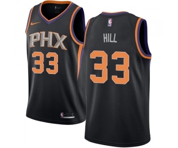 Men's Nike Phoenix Suns #33 Grant Hill Swingman Black Alternate NBA Jersey Statement Edition