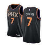 Men's Nike Phoenix Suns #7 Kevin Johnson Swingman Black Alternate NBA Jersey Statement Edition