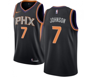 Men's Nike Phoenix Suns #7 Kevin Johnson Swingman Black Alternate NBA Jersey Statement Edition