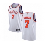 Men's Nike Phoenix Suns #7 Kevin Johnson Swingman NBA Jersey - Association Edition