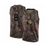 Men's Nike Phoenix Suns #8 George King Swingman Camo Realtree Collection NBA Jersey