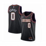 Men's Phoenix Suns #0 Marquese Chriss Swingman Black Basketball Jersey 2019-20 City Edition