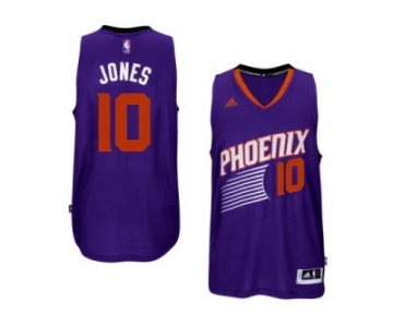 Men's Phoenix Suns #10 Derrick Jones adidas Purple Swingman Road Jersey