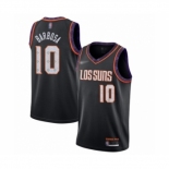 Men's Phoenix Suns #10 Leandro Barbosa Swingman Black Basketball Jersey 2019-20 City Edition