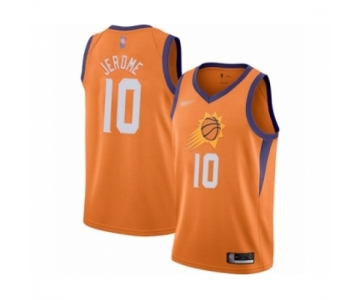 Men's Phoenix Suns #10 Ty Jerome Authentic Orange Finished Basketball Jersey - Statement Edition