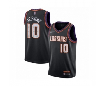 Men's Phoenix Suns #10 Ty Jerome Swingman Black Basketball Jersey 2019-20 City Edition