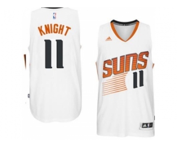 Men's Phoenix Suns #11 Brandon Knight adidas White Swingman Home Jersey