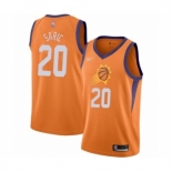 Men's Phoenix Suns #20 Dario Saric Authentic Orange Finished Basketball Jersey - Statement Edition