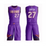 Men's Phoenix Suns #27 Jevon Carter Swingman Purple Basketball Suit Jersey - City Edition