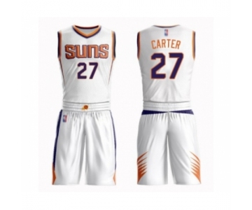 Men's Phoenix Suns #27 Jevon Carter Swingman White Basketball Suit Jersey - Association Edition