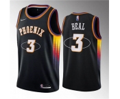 Men's Phoenix Suns #3 Bradley Beal Black Statement Edition Stitched Basketball Jersey