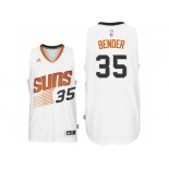 Men's Phoenix Suns #35 Dragan Bender Home White Swingman Jersey