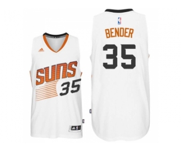 Men's Phoenix Suns #35 Dragan Bender Home White Swingman Jersey