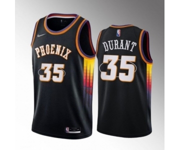 Men's Phoenix Suns #35 Kevin Durant Black 2022-23 Statement Edition Edition Stitched Basketball Jersey