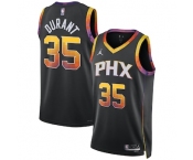 Men's Phoenix Suns #35 Kevin Durant Black 2022-23 Statement Edition Stitched Basketball Jersey