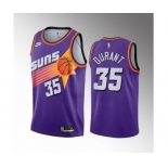 Men's Phoenix Suns #35 Kevin Durant Purple Classic Edition Stitched Basketball Jersey