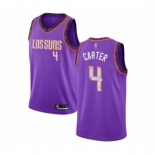 Men's Phoenix Suns #4 Jevon Carter Authentic Purple Basketball Jersey 2018 -19 City Edition