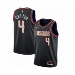 Men's Phoenix Suns #4 Jevon Carter Swingman Black Basketball Jersey 2019-20 City Edition