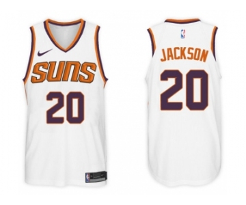 Nike NBA Phoenix Suns #20 Josh Jackson Jersey 2017-18 New Season White Jersey