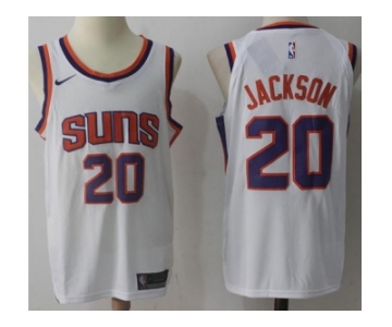 Nike Phoenix Suns #20 Josh Jackson White Stitched NBA Jersey