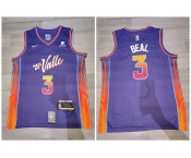 Suns #3 Bradley Beal Purple Nike 2023-24 City Edition Swingman Jersey