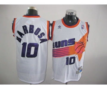 nba phoenix suns #10 barbosa white