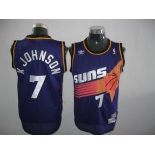 nba phoenix suns #7 k johnson blue