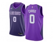 Women Nike Phoenix Suns #0 Marquese Chriss Swingman Purple NBA Jersey - City Edition